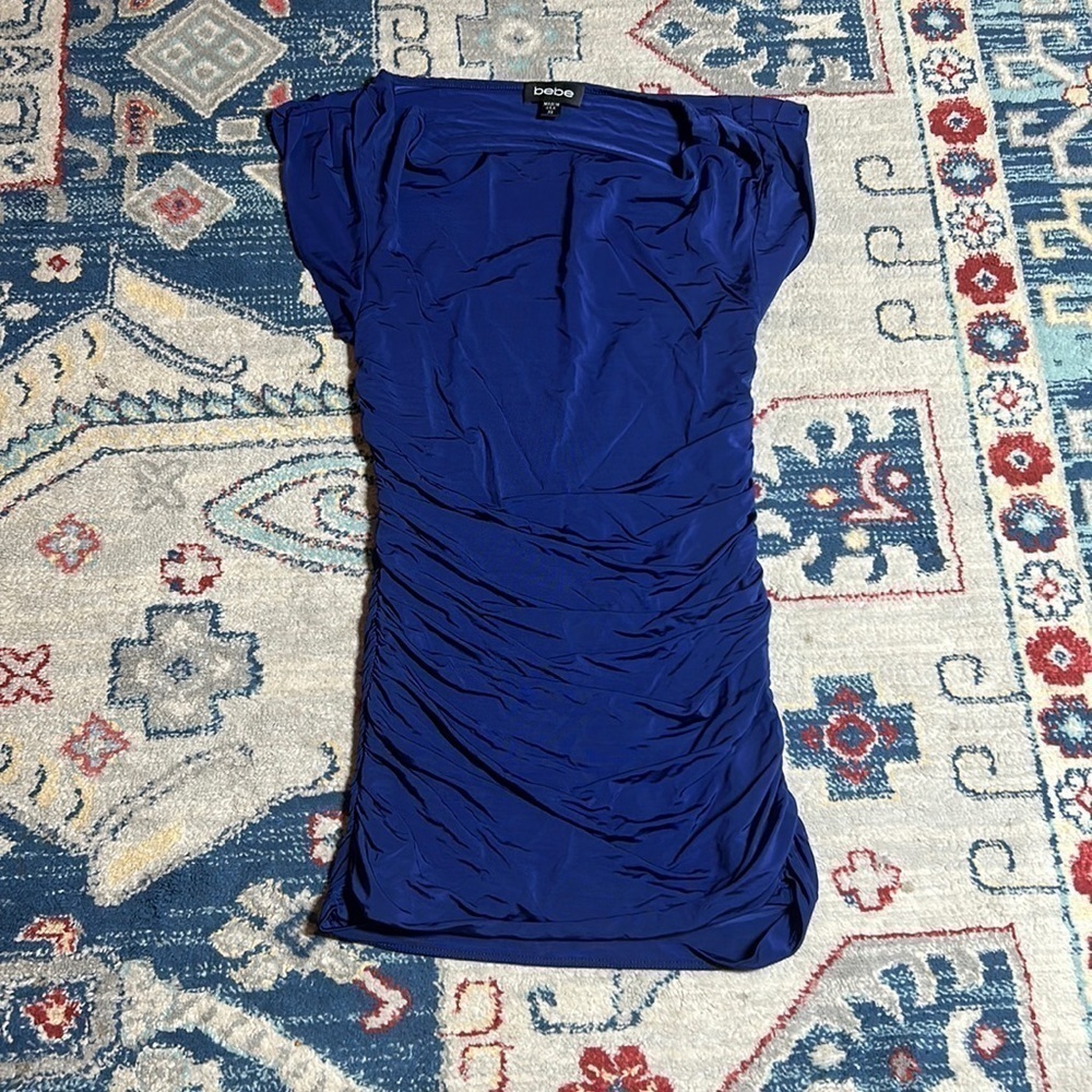 bebe Royal Blue Mini Dress